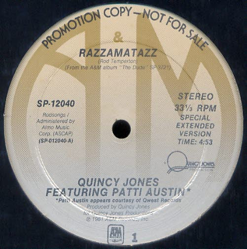 Quincy Jones - Razzamatazz