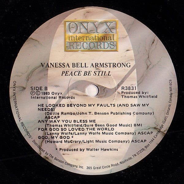 Vanessa Bell Armstrong - Peace Be Still