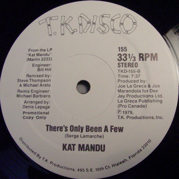 Kat Mandu - The Break / There's Only Been A Few