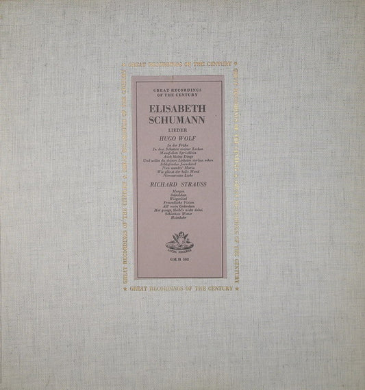 Elisabeth Schumann - Lieder