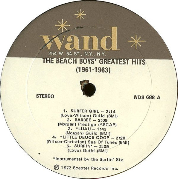 The Beach Boys' Greatest Hits (1961-1963)