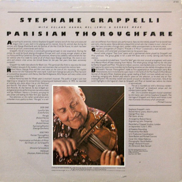 Stéphane Grappelli - Parisian Thoroughfare