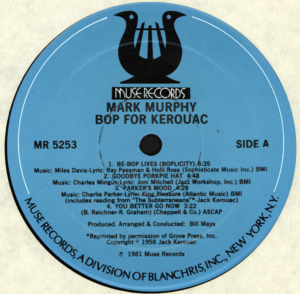 Mark Murphy - Bop For Kerouac