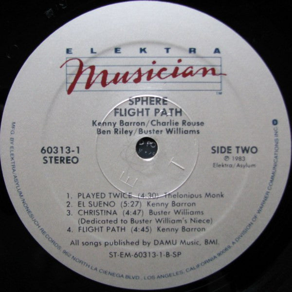 Sphere (16) - Flight Path