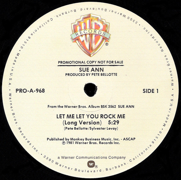 Sue Ann Carwell - Let Me Let You Rock Me
