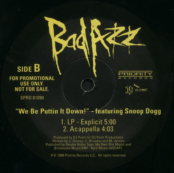 Bad Azz - We Be Puttin' It Down