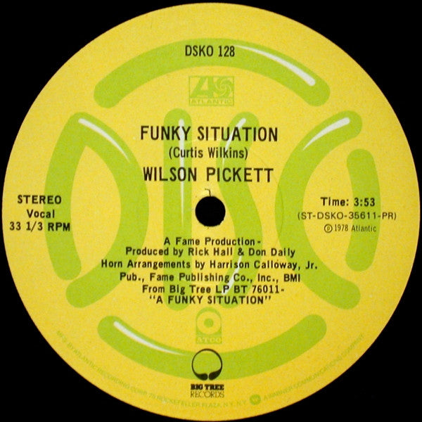 Wilson Pickett - Funky Situation / She's So Tight