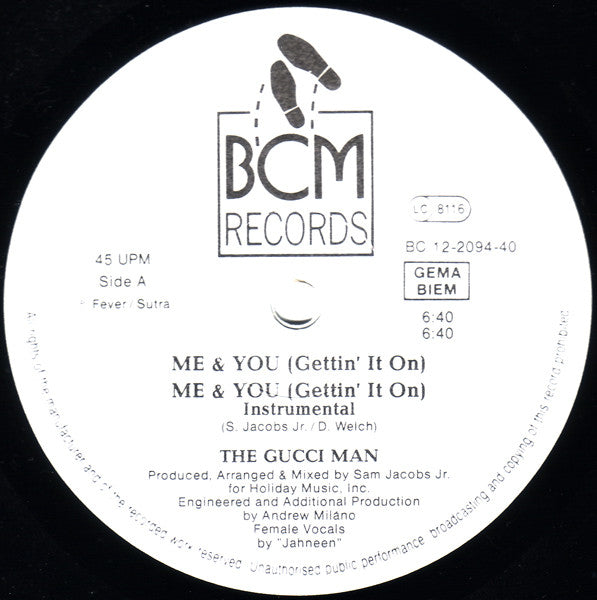Gucci Man - Me & You (Gettin' It On)