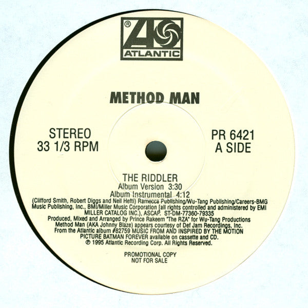 Method Man - The Riddler