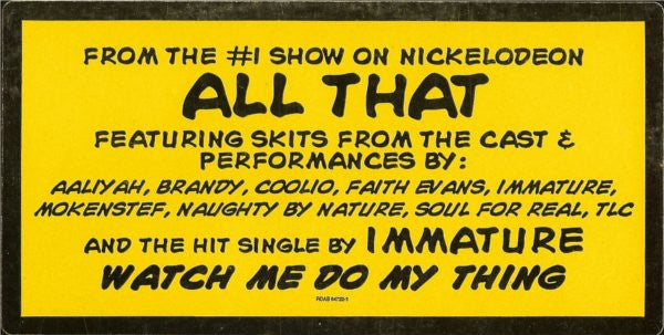 Immature - Watch Me Do My Thing