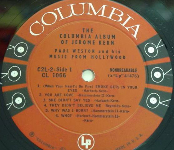 The Columbia Album Of Jerome Kern