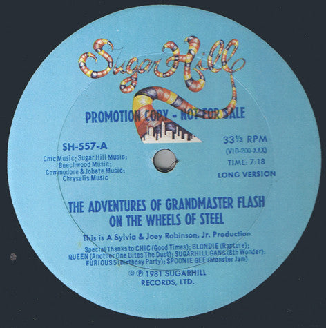 Grandmaster Flash - The Adventures Of Grandmaster Flash On The Wheels Of Steel / The Party Mix