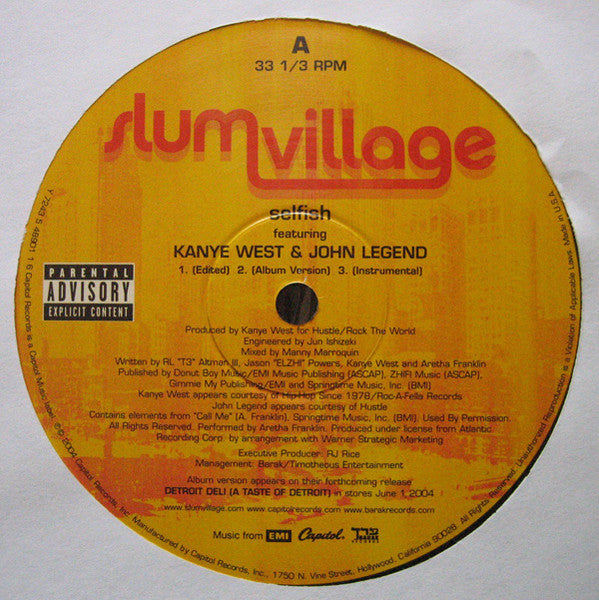 Slum Village - Selfish