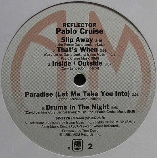 Pablo Cruise - Reflector