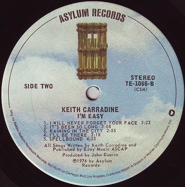 Keith Carradine - I'm Easy