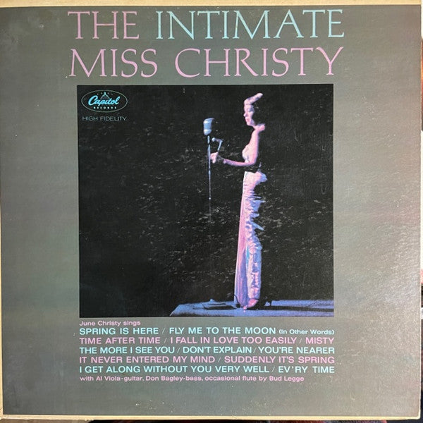 June Christy - The Intimate Miss Christy