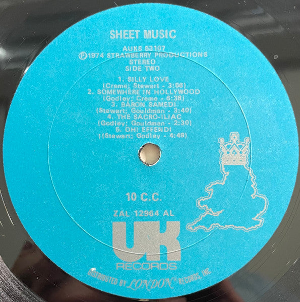 10cc - Sheet Music