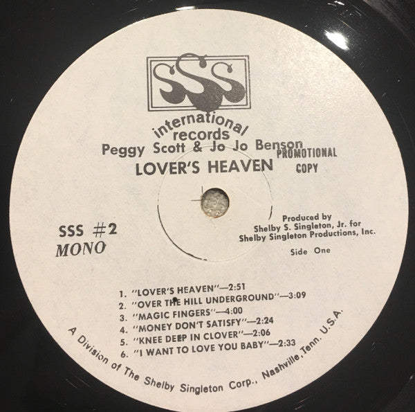 Peggy Scott & Jo Jo Benson - Lover's Heaven