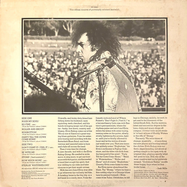 Elvin Bishop - The Best Of Elvin Bishop (Crabshaw Rising)