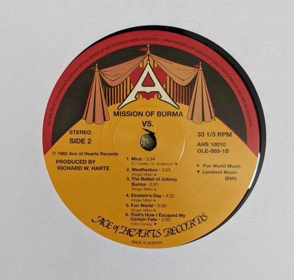Mission Of Burma - Vs.