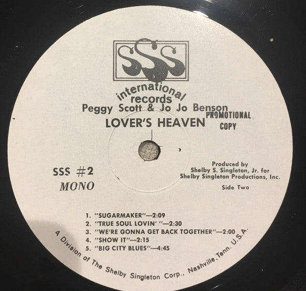Peggy Scott & Jo Jo Benson - Lover's Heaven