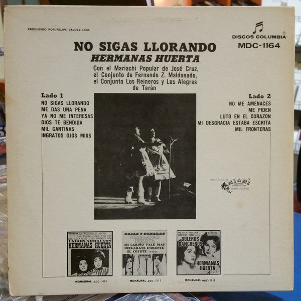 Hermanas Huerta - No Sigas Llorando