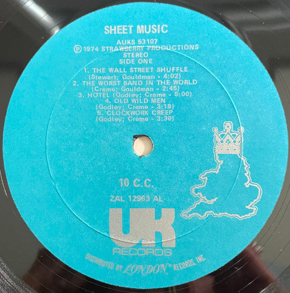 10cc - Sheet Music