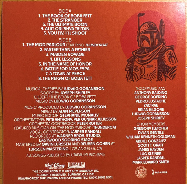 Star Wars: The Book Of Boba Fett (Music From The Original Series)