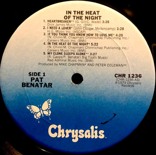 Pat Benatar - In The Heat Of The Night