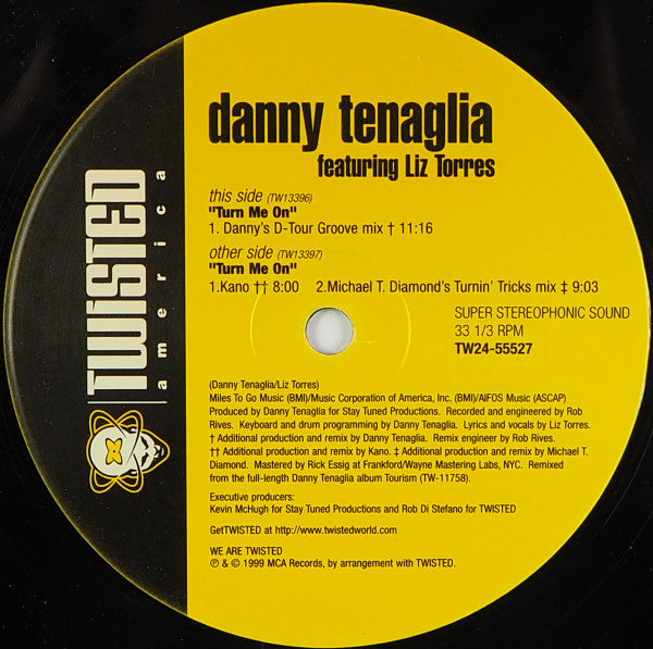 Danny Tenaglia - Turn Me On