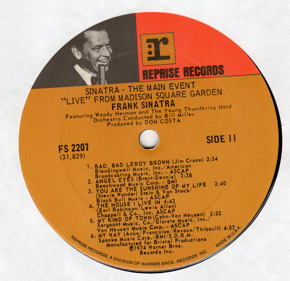 Frank Sinatra - The Main Event (Live)