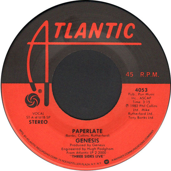 Genesis - Paperlate