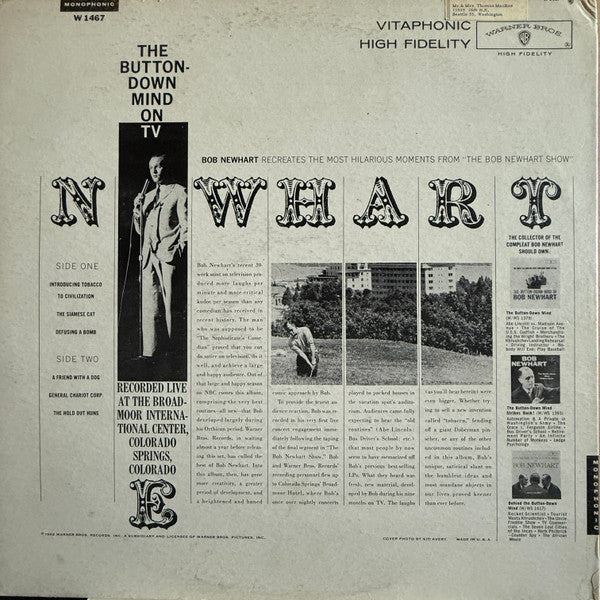 Bob Newhart - The Button-Down Mind On TV