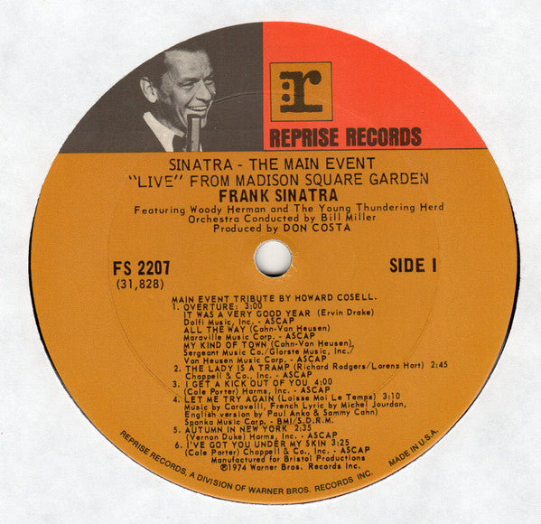 Frank Sinatra - The Main Event (Live)