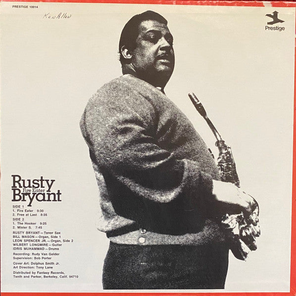 Rusty Bryant - Fire Eater