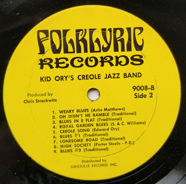 Kid Ory And His Creole Jazz Band - Kid Ory's Creole Jazz Band