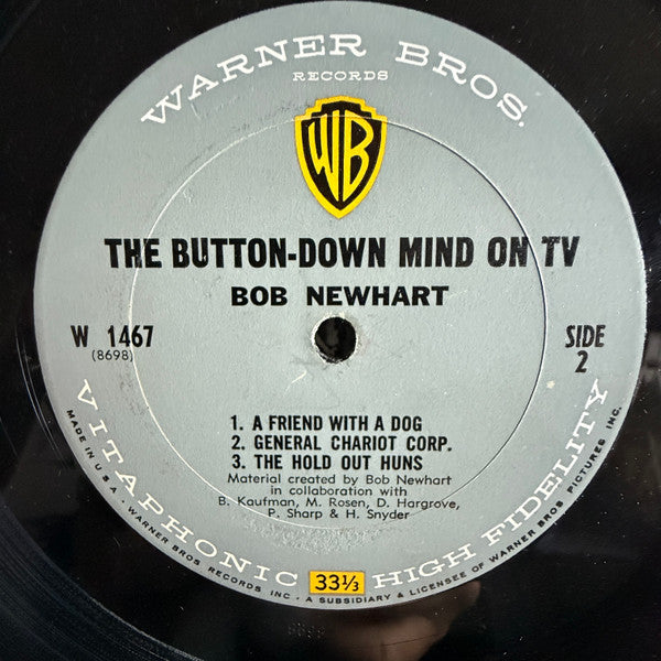 Bob Newhart - The Button-Down Mind On TV