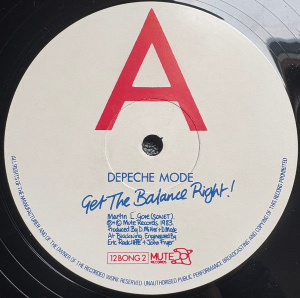 Depeche Mode - Get The Balance Right! (Combination Mix)