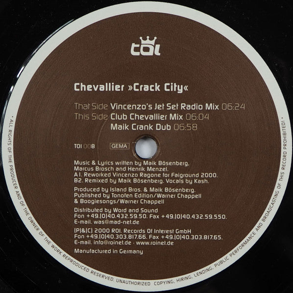 Chevallier - Crack City