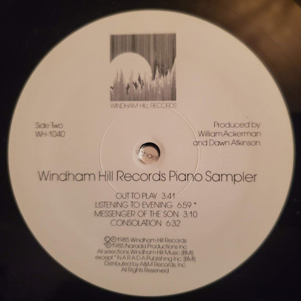 Various - Windham Hill Records Piano Sampler