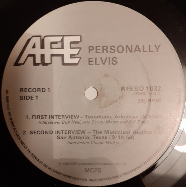 Elvis Presley - Personally Elvis