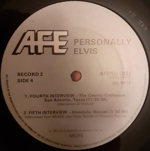 Elvis Presley - Personally Elvis