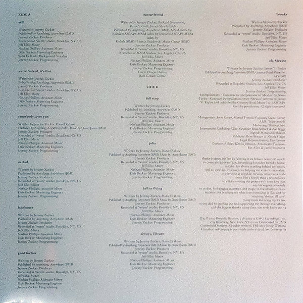 Jeremy Zucker - Love Is Not Dying