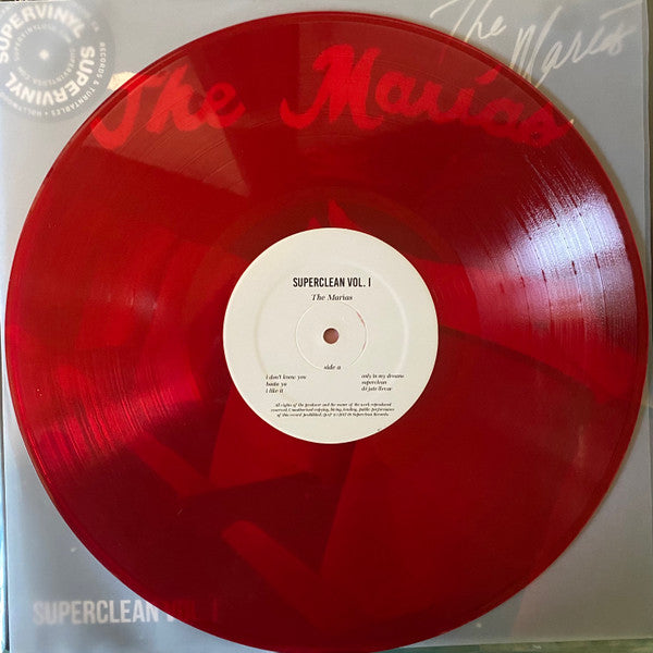 The Marías - Superclean Vol. I & Superclean Vol. II [RED TRANSLUCENT]