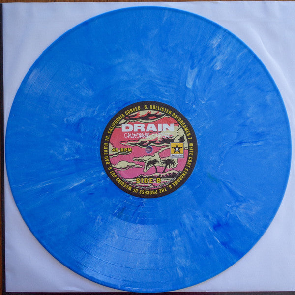 Drain - California Cursed [Light Blue/White Marble]