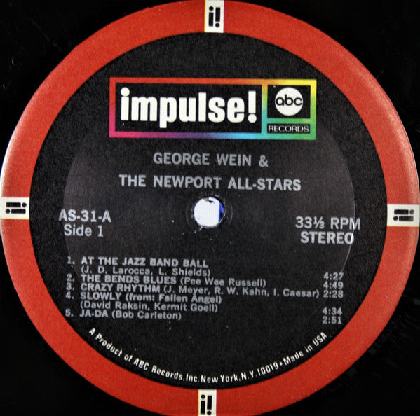 George Wein & The Newport All-Stars - George Wein & The Newport All-Stars