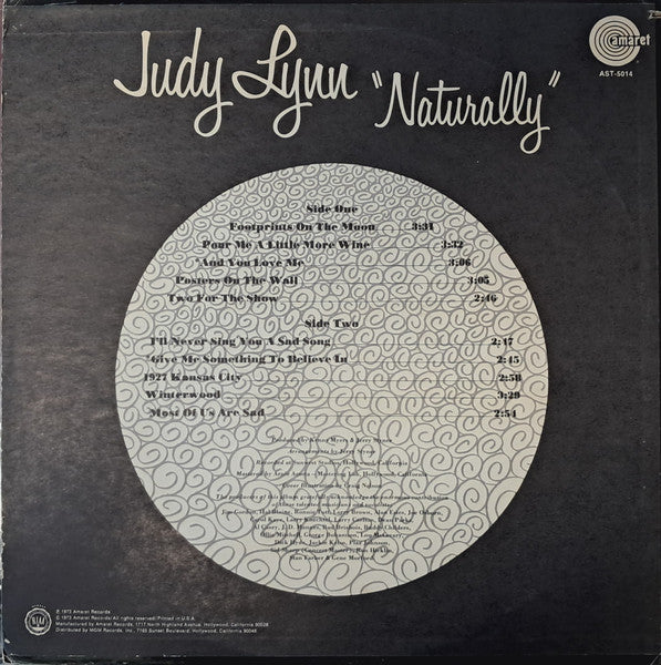 Judy Lynn - Naturally