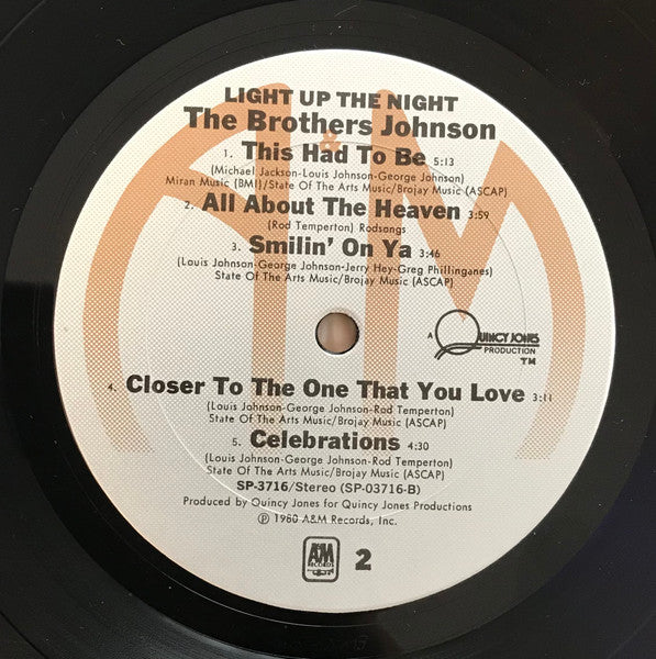 Brothers Johnson - Light Up The Night
