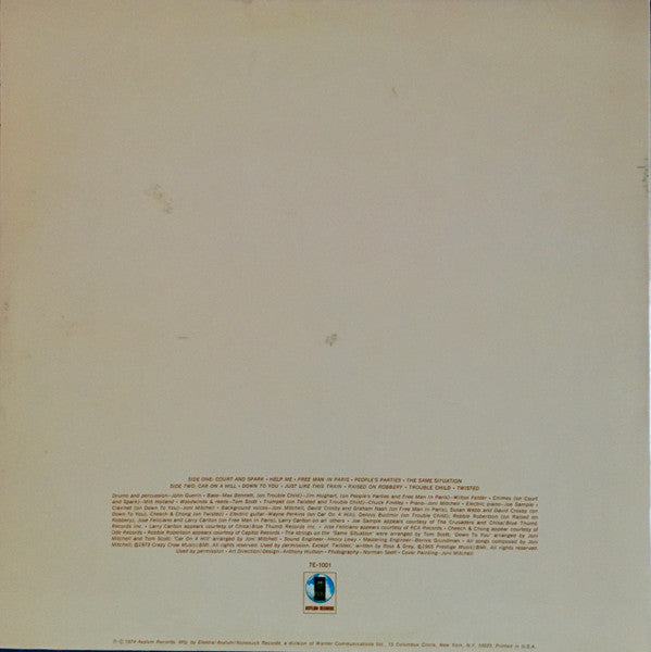 Joni Mitchell - Court And Spark