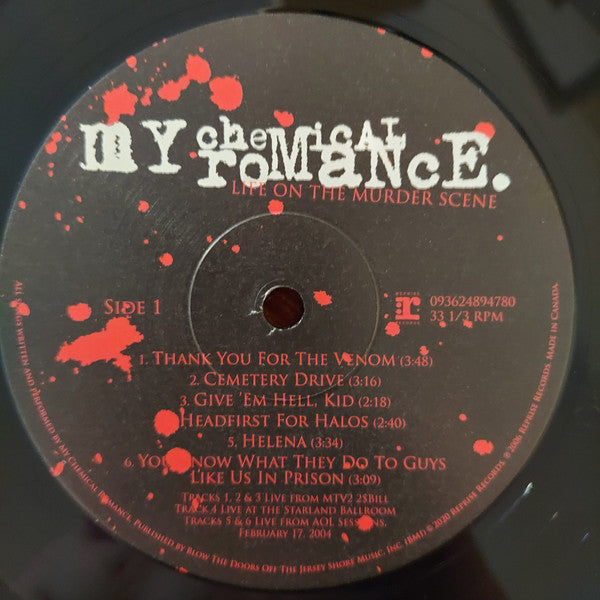 My Chemical Romance - Life On The Murder Scene